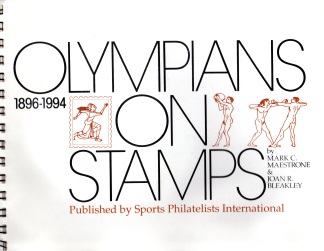 OLYMPIANS ON STAMPS. 1896-1994. Image for OLYMPIANS ON STAMPS. 1896-1994.
