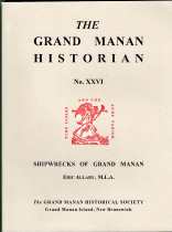 Image for THE GRAND MANAN HISTORIAN; No. XXVI, Shipwrecks of Grand Manan