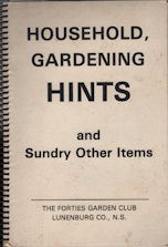 Household ,Gardening Hints and Sundry Other Items