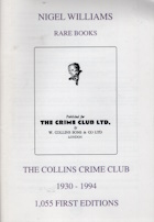 The Collins Crime Club 1930-1994 : 1,055 first editions