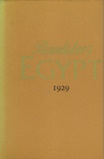 Baedeker's Egypt 1929