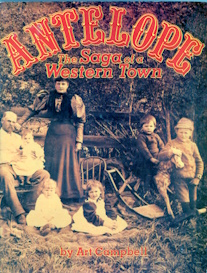 Antelope: The Saga of a Western Town; author signed and inscribed