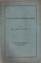 Image for A LIST OF NEW BRUNSWICK BIRDS A LIST OF NEW BRUNSWICK BIRDS