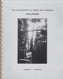 The descendants of Peter and Eleanore Gallagher