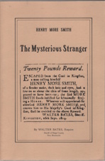 Image for Henry More Smith: The mysterious stranger Henry More Smith: The mysterious stranger
