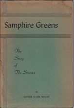 Image for SAMPHIRE GREENS; The Story of the Steeves; SAMPHIRE GREENS; The Story of the Steeves;