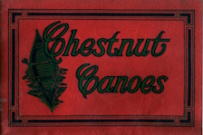Image for Chestnut canoes : catalogue F Chestnut canoes : catalogue F
