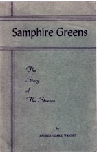 Image for SAMPHIRE GREENS; The Story of the Steeves; SAMPHIRE GREENS; The Story of the Steeves;
