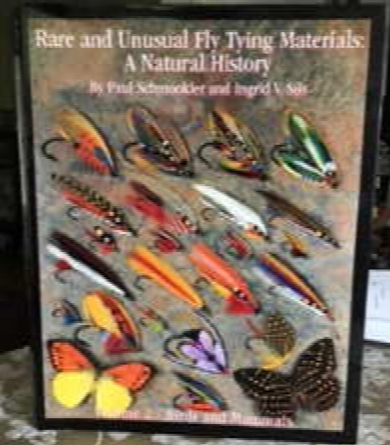Rare and unusual fly tying materials : a natural history treating both  standard and rare materials, their sources and geography, as used in  classic, 